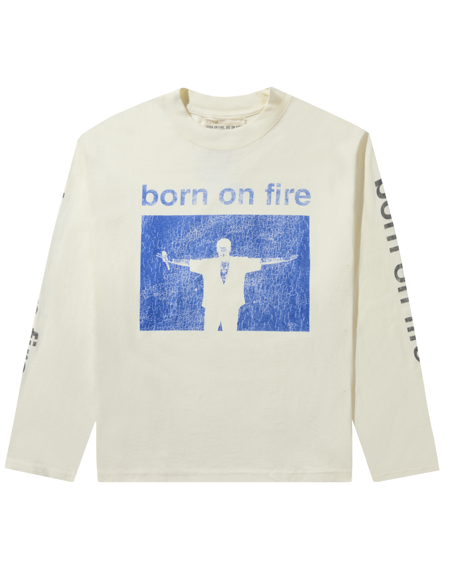 Blessd x Born on Fire® L/S Tee – BORN ON FIRE® x BLESSD