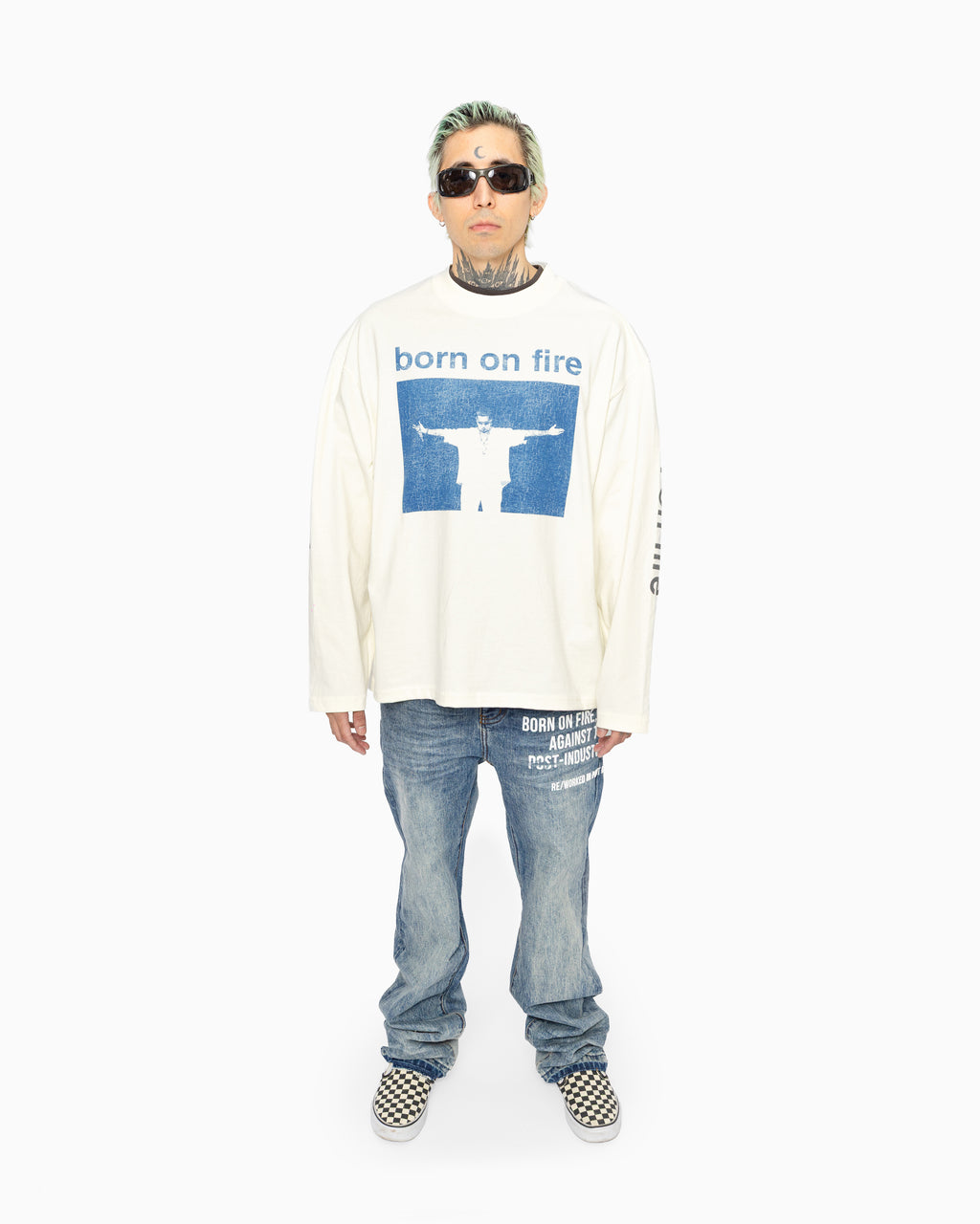 Blessd x Born on Fire® L/S Tee
