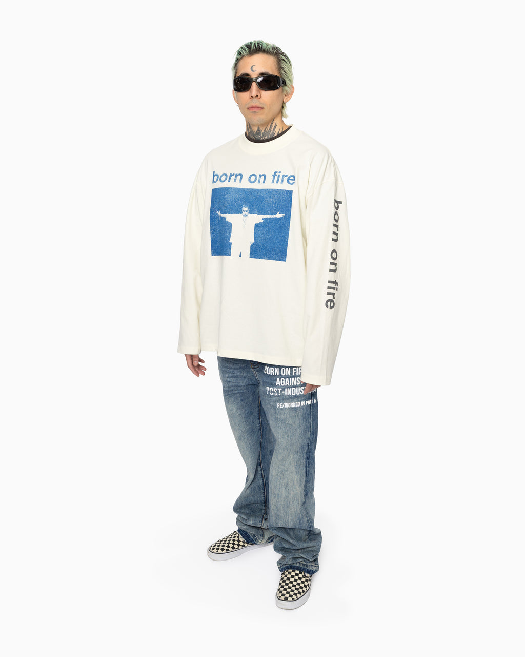 Blessd x Born on Fire® L/S Tee